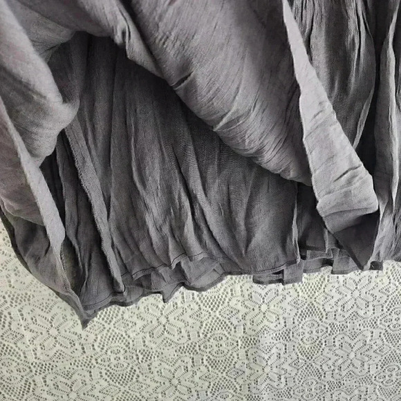 Wishlist Rayon High Neck Keyhole Tunic Tank Blouse M - Picture 4 of 8